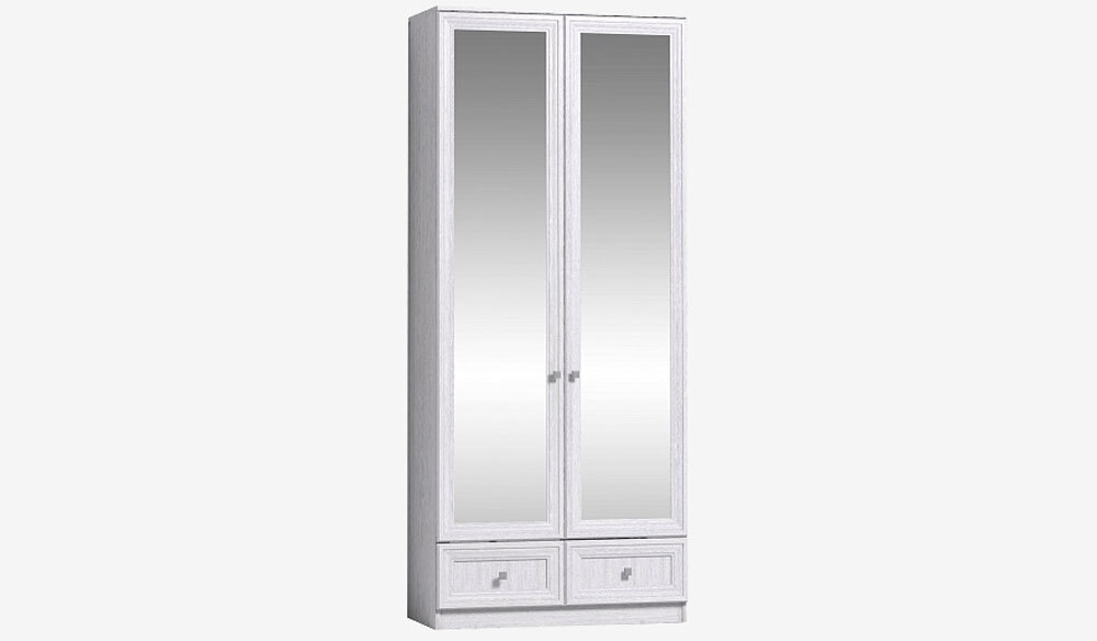 Шкаф для одежды и белья Зеркало Paola 74