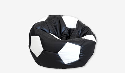 Кресло Мяч черно-белый