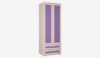 Шкаф для детской Бриз. Фиолетовый