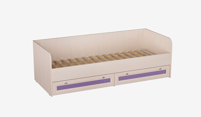 Кровать для детской Кр-41 Бриз. Фиолетовый