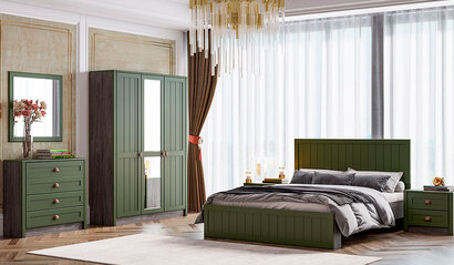 Спальня Прованс. Зелёный